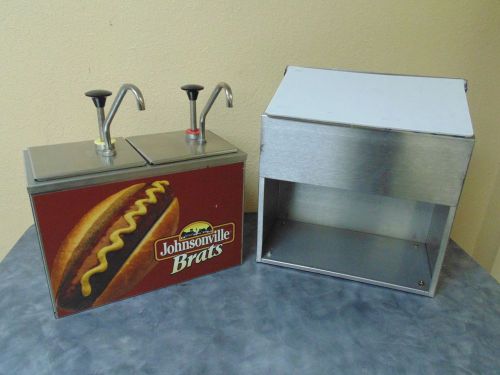 Condiment station apw wyott css-dtsn condiment serving station for sale