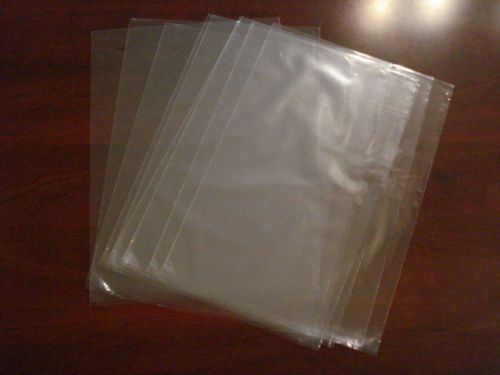 200 Clear Plastic 9 x13 inch Poly Bags Open Top FREE SHIPPING