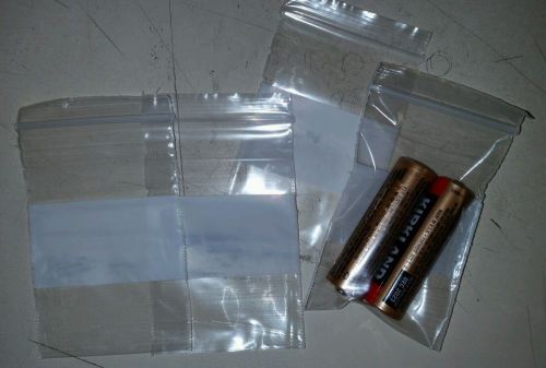 1000 ~ 2x3 Clear 2 Mil Ziplock Zip lock ReClosable Bags