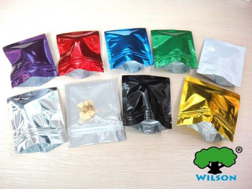 1000pcs Top Feed Foil Ziplock Bags Pouches 3 x 4 Incense Holder FAST