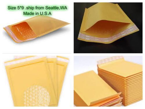 shipping envelopes bubble in packing &amp; shipping, kraft, Quantit 25,self sealing
