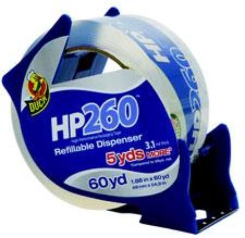 Duck Brand HP260 Packaging Tape 3.1 Mil 1.88&#039;&#039; x 60 Yards Crystal Clear