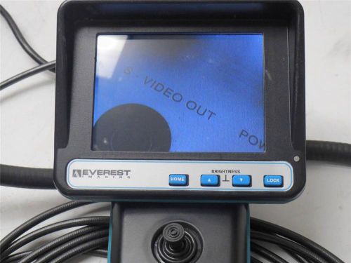 Ge everest imaging videoprobe xl borescope fiberscope videoscope video tested for sale