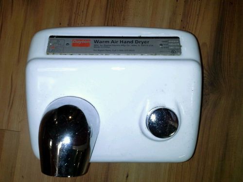 DAYTON - 5W631A - used  Hand Dryer, 230 Volts, 10A