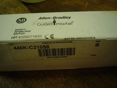 NIB Allen-Bradley safety switch 440K-C21058 -60 day warranty