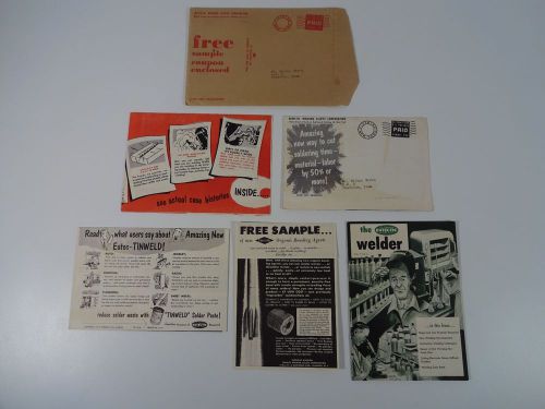 Vintage Eutectic Welding Catalog Mailaway &amp; Club Publication 60s - Mail Packet