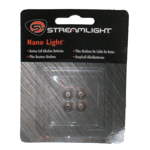 Streamlight 61205 Key-Chain Nano Light Batteries IEC-LR41 4-Pack