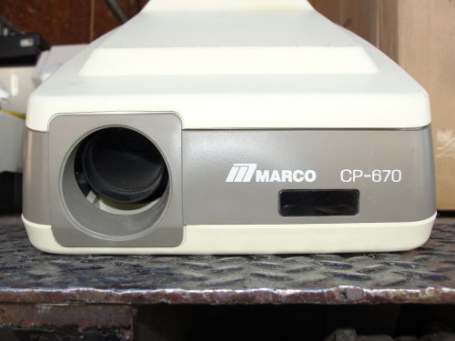Nidek Marco CP-670 Chart Projector