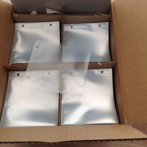 1500 pack/box, clear, one sided,for Disk CD DVD Refill Plastic Sleeves Envelope