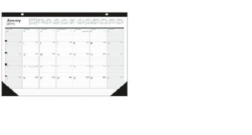 box of 36 Large Monthly Desk Pad Calendar, 22&#034; x 17&#034;, January-December 2015