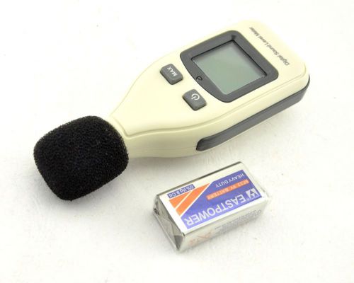 Mini digital lcd sound noise level meter tester 30-130db decibel pressure gm1351 for sale