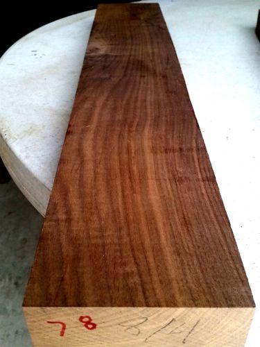 Thick 8/4 black walnut board 28.5 x 4.75 x 2in. wood lumber (sku:#l-78) for sale