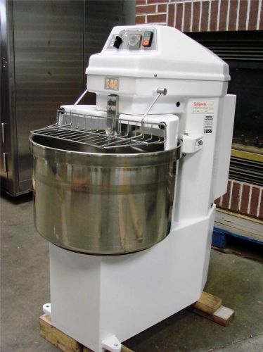 Sigma be40 40 kg 88 lb spiral bakery dough mixer for sale