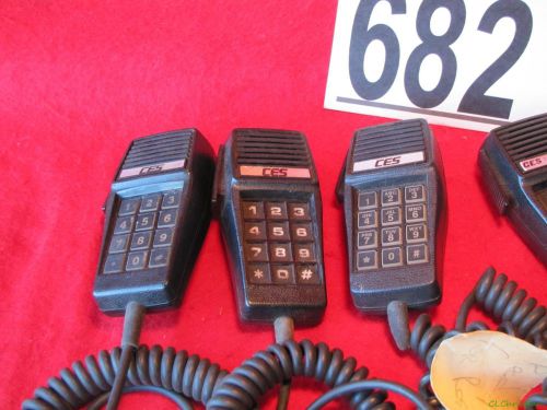 Lot of 5 ces 600l touch tone microphone mics ~ #682 for sale