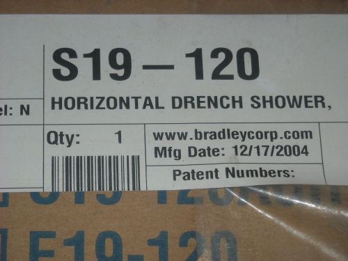 Bradley drench shower s19-120 for sale