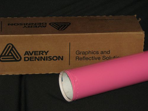 Avery Vinyl Graphics-A9410 Light Magenta Opaque--15inch Roll Punched