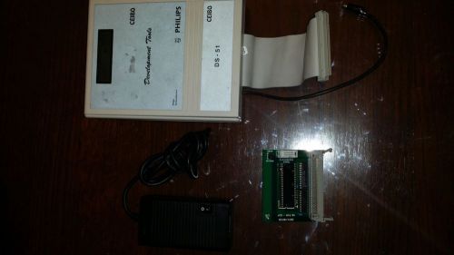 CEIBO/PHILIPS DS-51 In-Circuit-Emulator on Plug Module and Power Supply