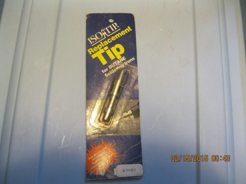 Iso-tip replacement tip for butane soldering irons catalog # 7983