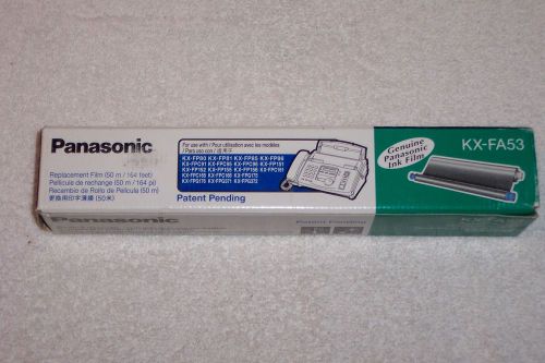 Genuine PANASONIC KX-FA53 Ink Film Replacement Cartridge - New