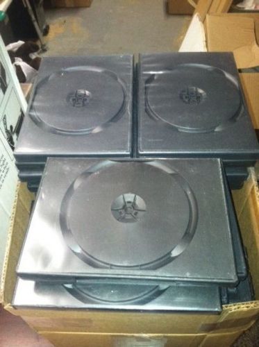 60 STANDARD Black Single DVD Cases 14MM