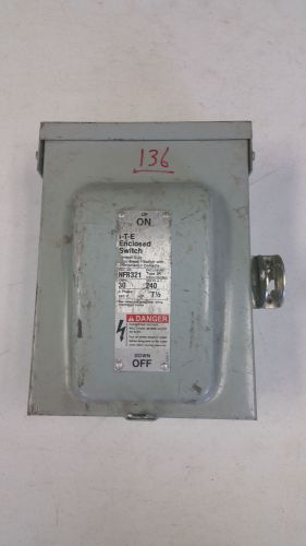 Siemens ITE Cat# NFR321 Type 3R , 30 Amp Switch