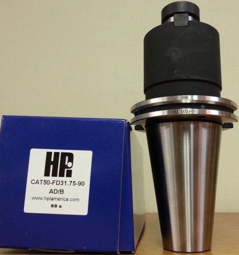 Hpi pioneer cat50 1-1/4&#034; shell mill holder 3.54&#034; coolant thru din ad/b **new** for sale