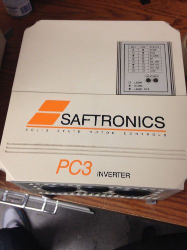 PC3 Inverter CIMR-PCU42P2 CIMRPCU42P2 3HP 460V 3.7KVA SAFTRONICS NEW IN BOX