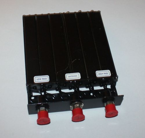Fiplex dcl-4533b-1 uhf 400-430 mhz duplexer 6-cavity n connectors new for sale