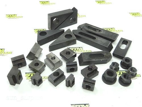 ASSORTED LOT OF MILLING HOLD DOWN TOOLING