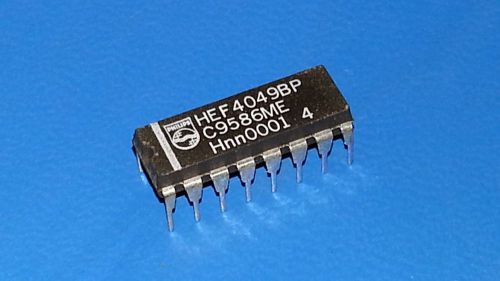 5 Pieces, HEF4049BP Hex Inverting Buffer 16 Pin DIP