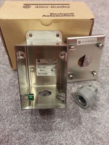 Allen-bradley 800h-1hz4 series p stainless steal heavy duty enclosure w/ 3/4 hub for sale