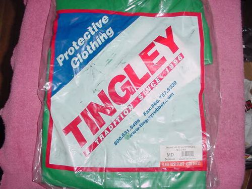 **NEW** TINGLEY J41008.MD.02 MEDIUM CHEMICAL SAFETY FLAME RESISTANT JACKETS