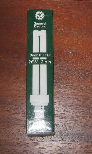 GE Biax D ECO 26W 2 Pin Compact Fluorescent Lamp