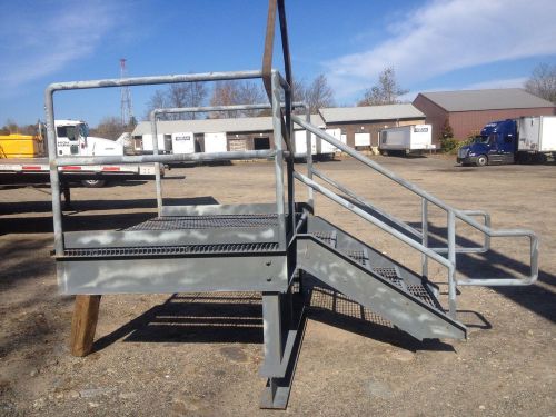 Stairs (steel staircase with landing) for sale