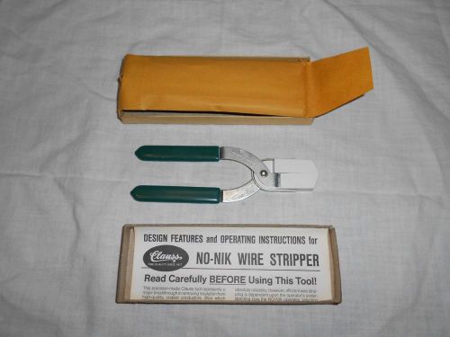 Clauss Wire Wrap Wire Strippers  .014 NEW