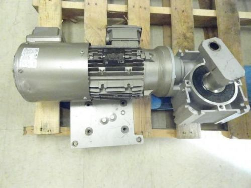 137003 old-stock, sew sk90l/04 twf brake-motor-gearbox 230/460vac 1.7kw for sale