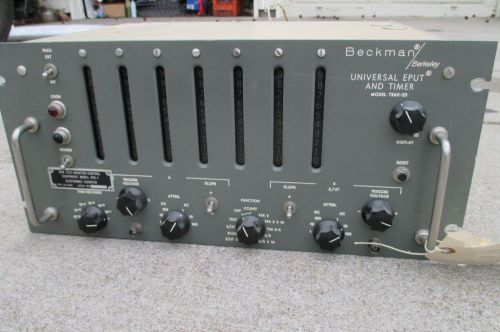Vintage RTN Test Monitor Control - Eput- Beckman Berkeley- Vacuum Tube Chassis
