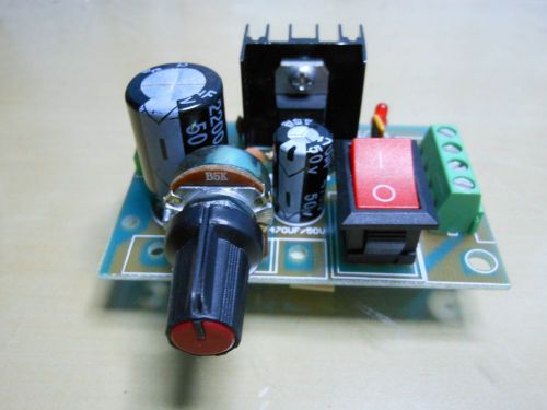 POWER SUPPLY DC ADJUSTABLE AC/DC [5-35 V IN ] 1.25---- 30 V OUT @ 1 AMP [HOLIDAY