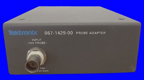 Tektronix 067-1429-00 10X Probe Adapter 75 Ohm 10 Hz - 10 MHz / Warranty