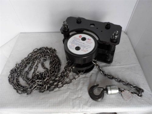 Chester Model A.M. 1/2 Ton Chain Hoist With Trolley Wheels