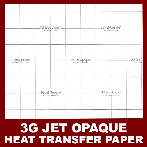 Neenah heat transfer paper 3g jet opaque 50 sheets 8.5 x 11 for sale