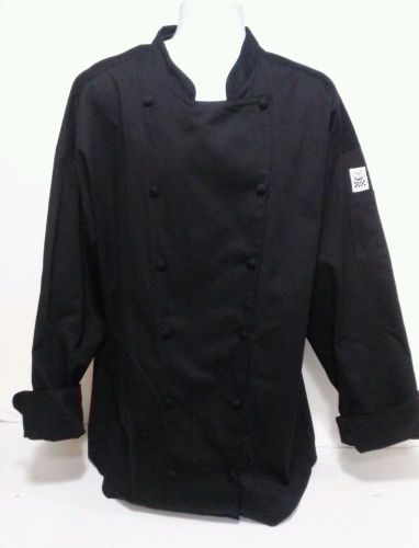 NWT Chef Revival Black Metro Cuisinier  Jackets (Extra Large)