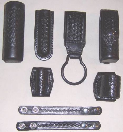 #2-Safety Speed  Accessories Only for sam brown belt Black Leather  New Police