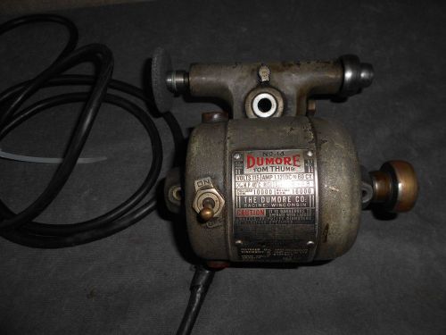 Dumore no. 14 &#034;tom thumb&#034; tool post grinder for sale