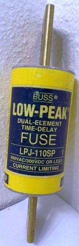 LPJ-110SP  Class J dual-element time delay fuse, 600VAC, 110A
