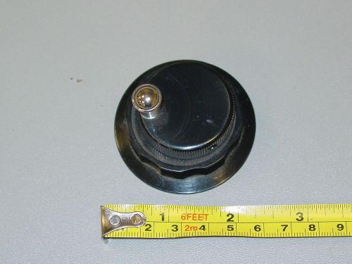 Coaxial twin control large knurled crank radio knob coaxial for sale
