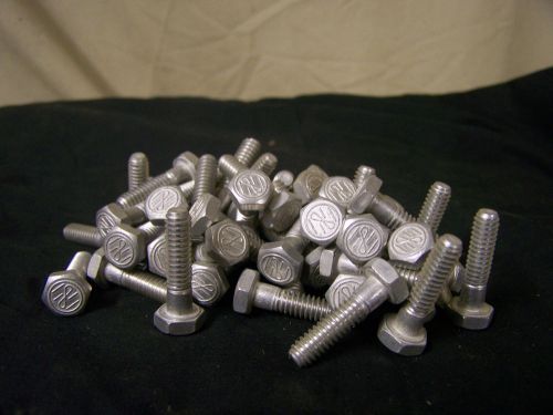 1/4-20 x 1&#034; aluminum machine bolt  - hex head - qty. 50 for sale