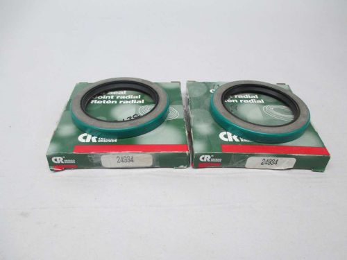 LOT 2 NEW CHICAGO RAWHIDE 24936 2.50X3.371X0.438IN JOINT RADIAL OIL SEAL D362256