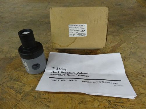 New griffco valve pressure relief valve 10-150 psi new prt050cps for sale