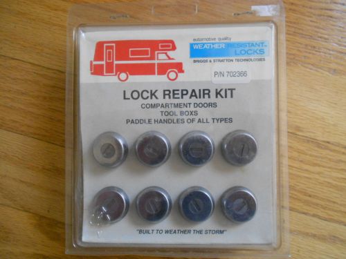 Compartment Doors Tool Boxes Briggs &amp; Stratton Lock Repair Kit Lot 702366